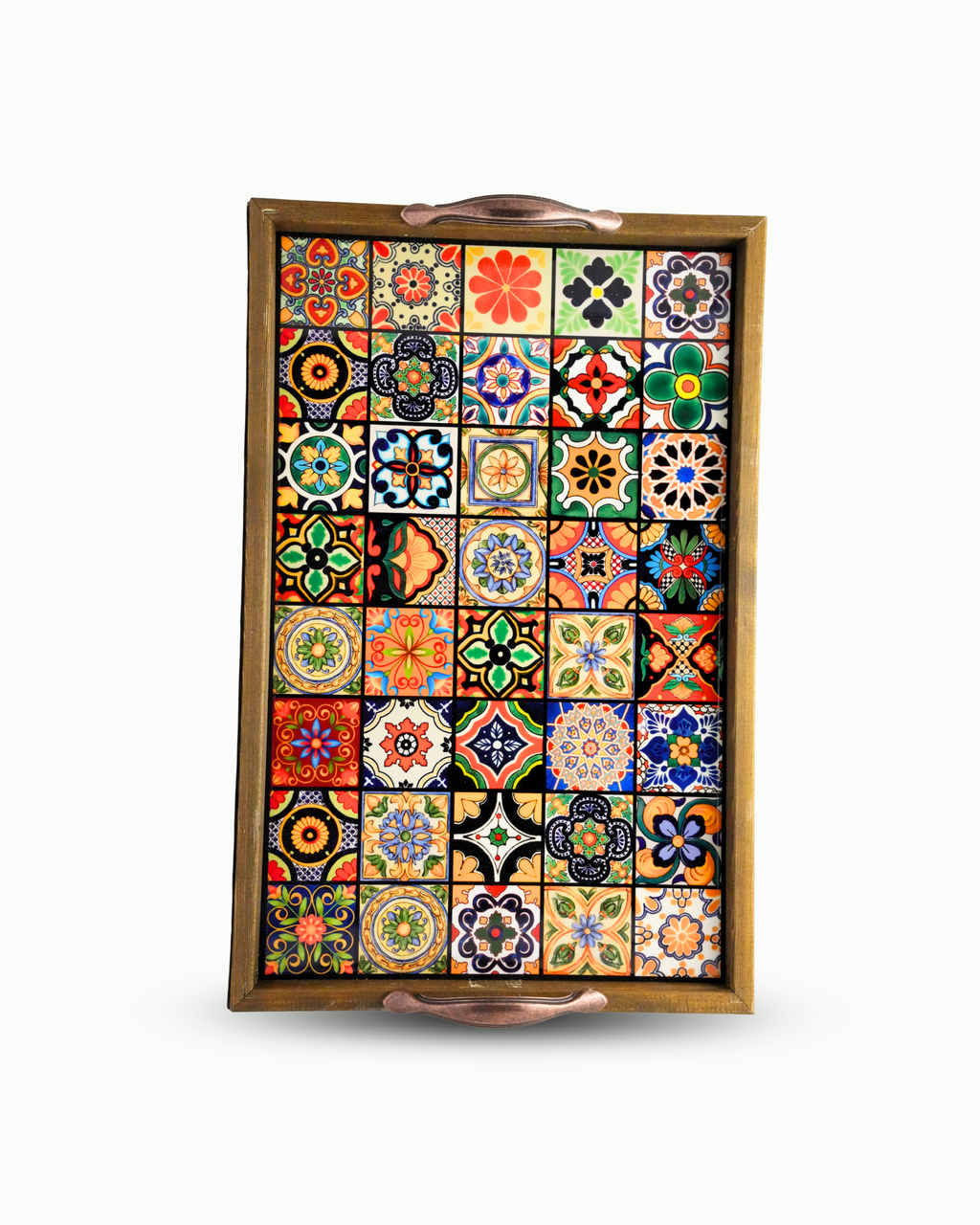 25x40 Cm Piksel Mozaik Tepsi
