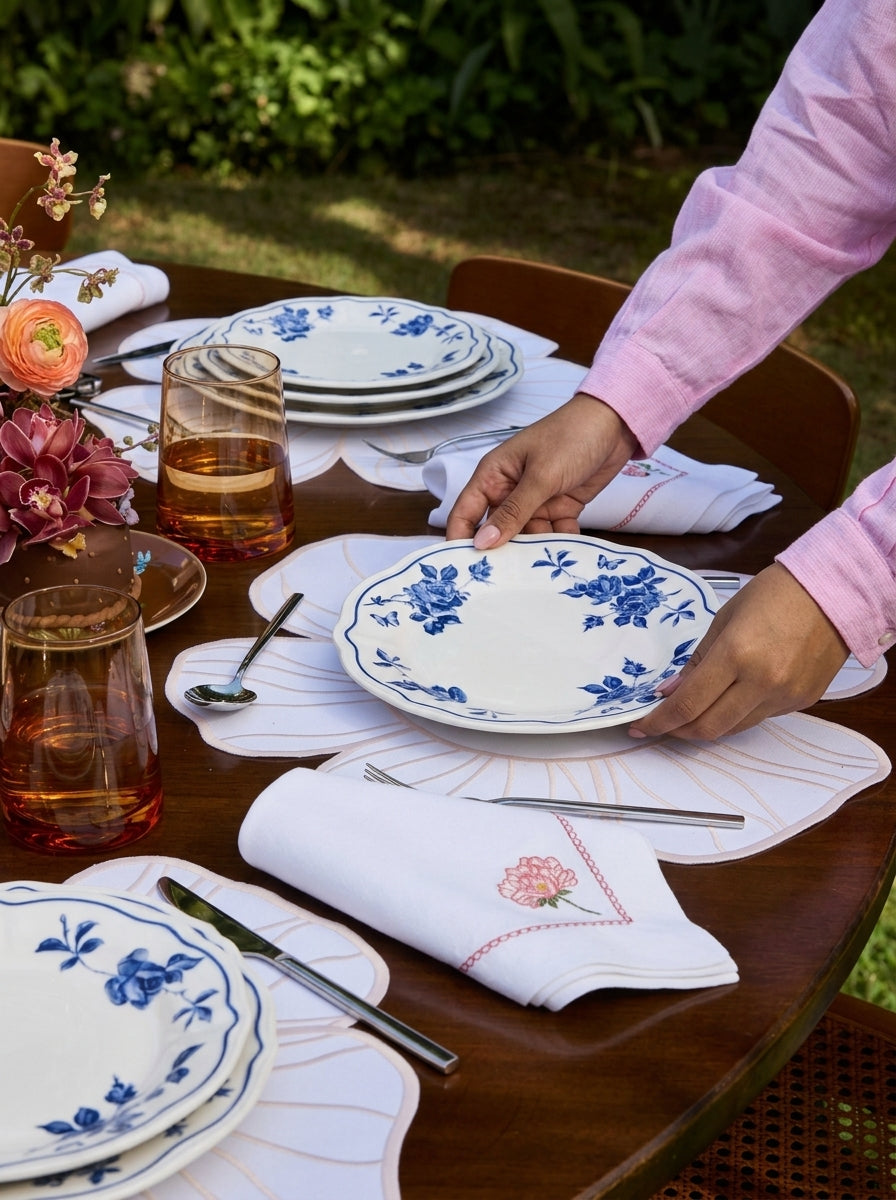 Porcelland Lavinia | 24 Parça 6 Kişilik Premium Porselen Yemek Takımı