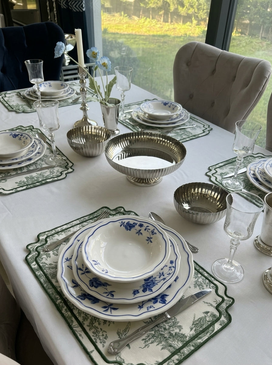 Porcelland Lavinia | 24 Parça 6 Kişilik Premium Porselen Yemek Takımı