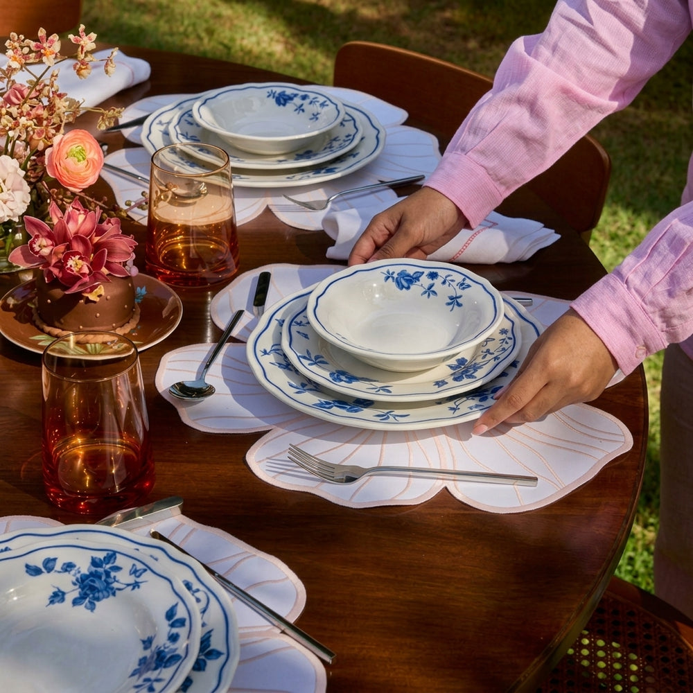 Porcelland Lavinia | 24 Parça 6 Kişilik Premium Porselen Yemek Takımı