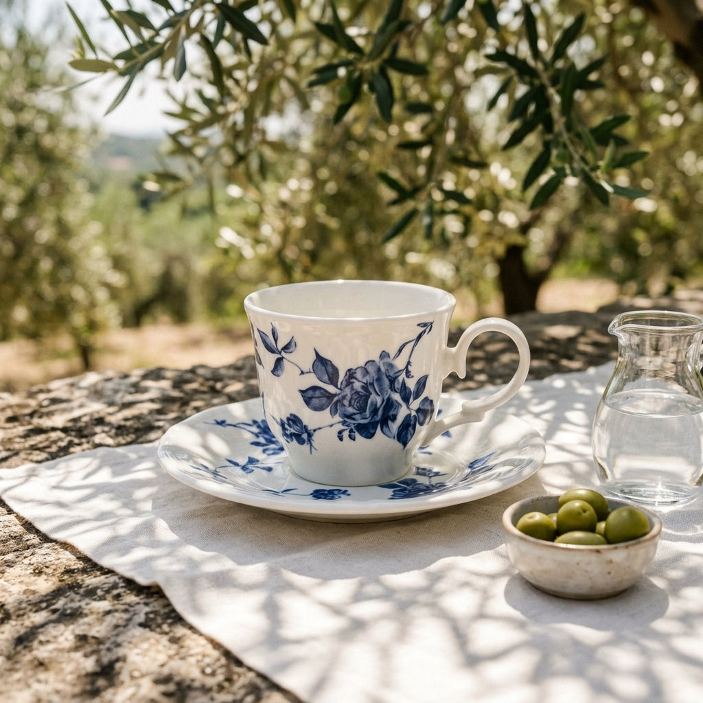 Porcelland | Lavinia Koleksiyonu Porselen Çay Fincan Takımı