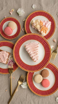Lune 21 cm Pasta Tabağı 4'lü Set