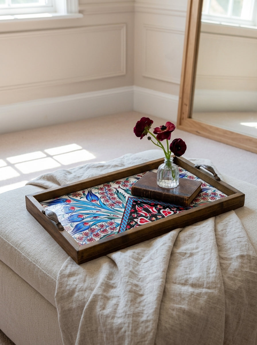 Mavi Rapsodi 20x40cm Tepsi