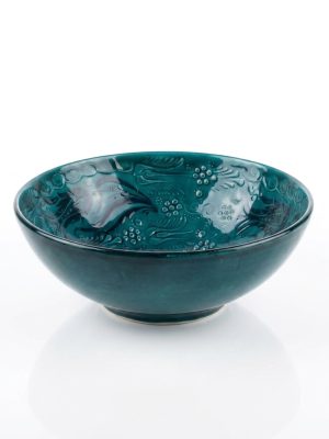 Alternative view of 25 cm Yeşil Dantel Salata Kasesi