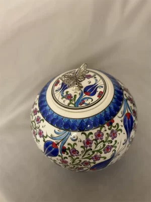 Alternative view of 25 Cm Yuvarlak Çiçekli Küp