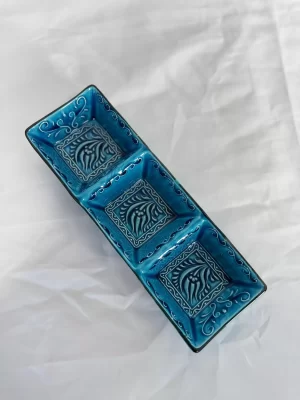 3'lü Mavi Çerezlik