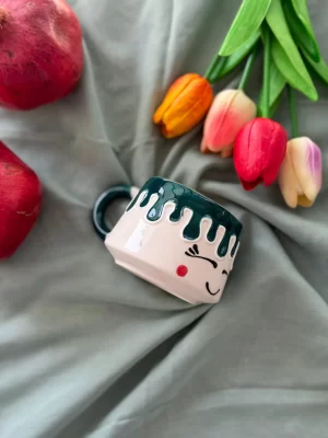 Damla Petrol Yeşili Kupa