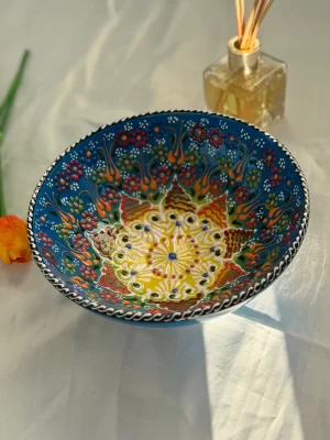 Dantel Model Mavi Salata Kasesi