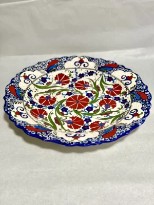 Alternative view of Dekoratif Kırmızı Tabak