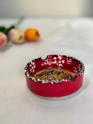 Küçük Kırmızı Çini Küllük