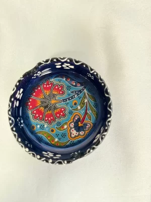 Küçük Mavi Çini Küllük