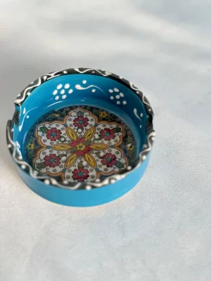 Küçük Turkuaz Çini Küllük