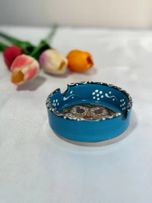 Alternative view of Küçük Turkuaz Çini Küllük