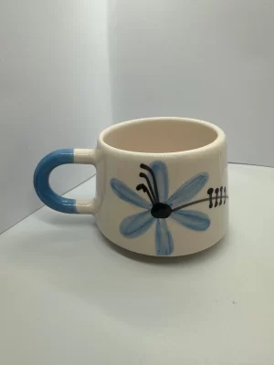 Alternative view of Mavi Bahar Çiçek Kupa