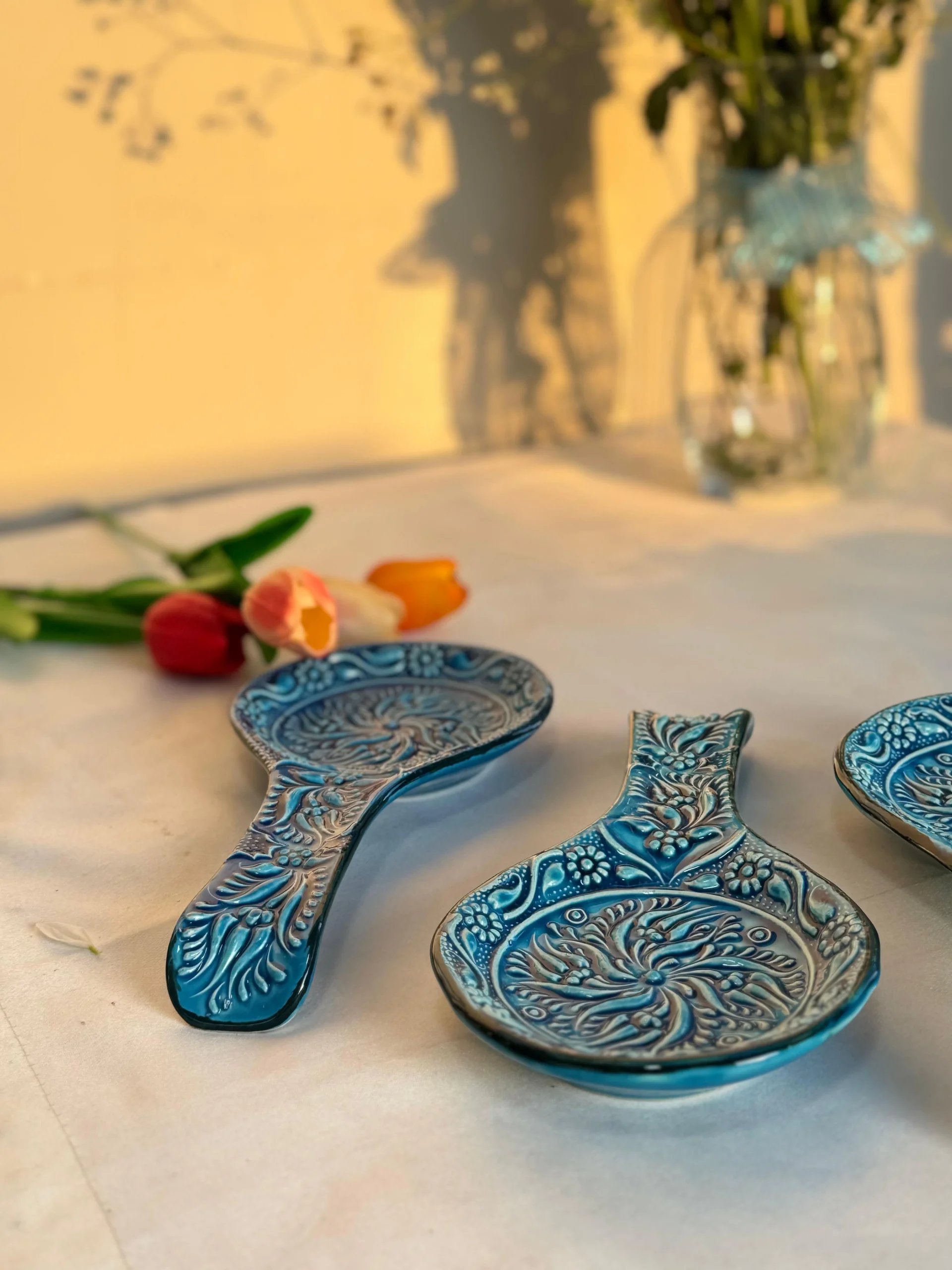 Mavi Renkli Kaşıklık - Görsel 2