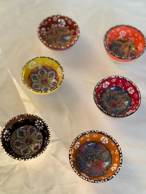 Alternative view of Renkli 6 'lı Çini Çerezlik