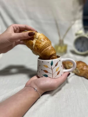 Alternative view of Sonbahar Temalı Yaprak Kupa