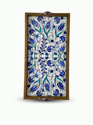 Alternative view of 20x40 Cm Mavi Düşler Tepsi