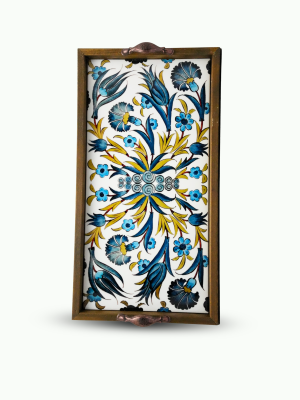 Alternative view of 20x40 Cm Pera Wood Tepsi