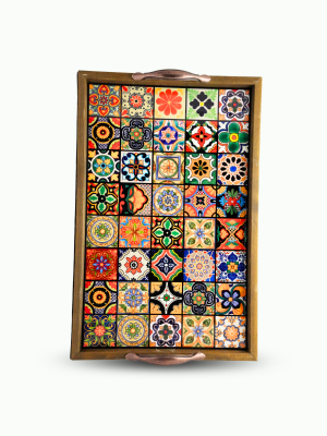 Alternative view of 25x40 Cm Piksel Mozaik Tepsi